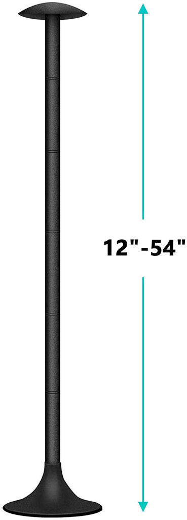 iCOVER Boat Cover Support Pole, Adjustable Support Pole System 6 Stage Extension from 12" to 54"