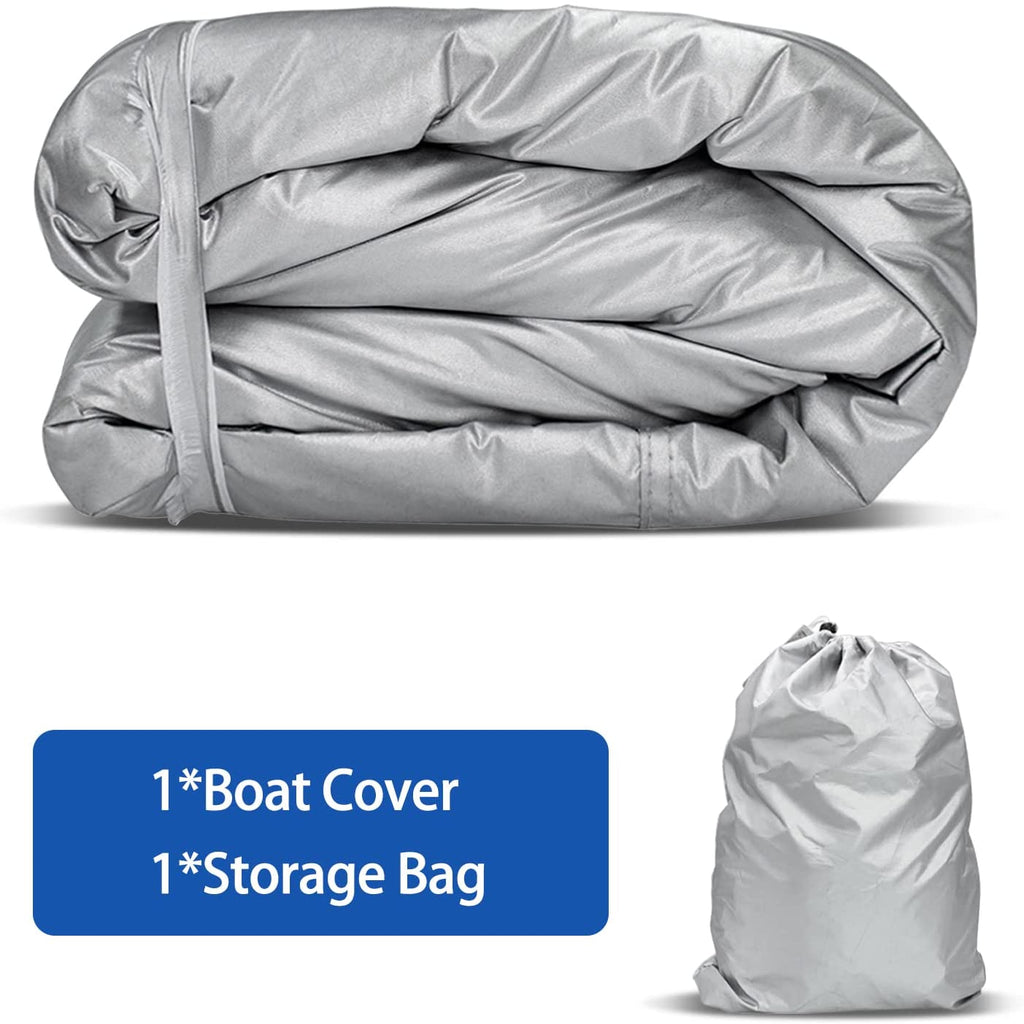 iCOVER Pedal Boat Cover, Fits 3 or 5 Person Paddle Boat Water Proof Heavy Duty Boat Cover, Grey