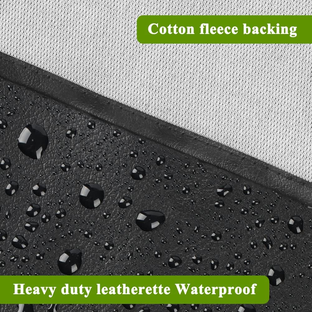 iCOVER Pool Table Cover Outdoor Heavy Duty Leatherette Waterproof Billiard Table Covers 7ft 8ft 9ft