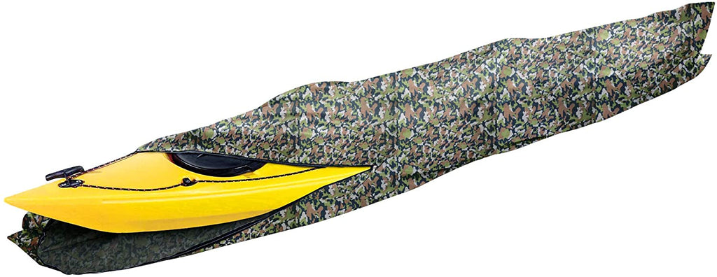 i COVER Kayak Cover Canoe Storage Dust Cover- Water Proof and & UV Protection Kayak Cover Heavy Duty Kayak/Canoe Cover
