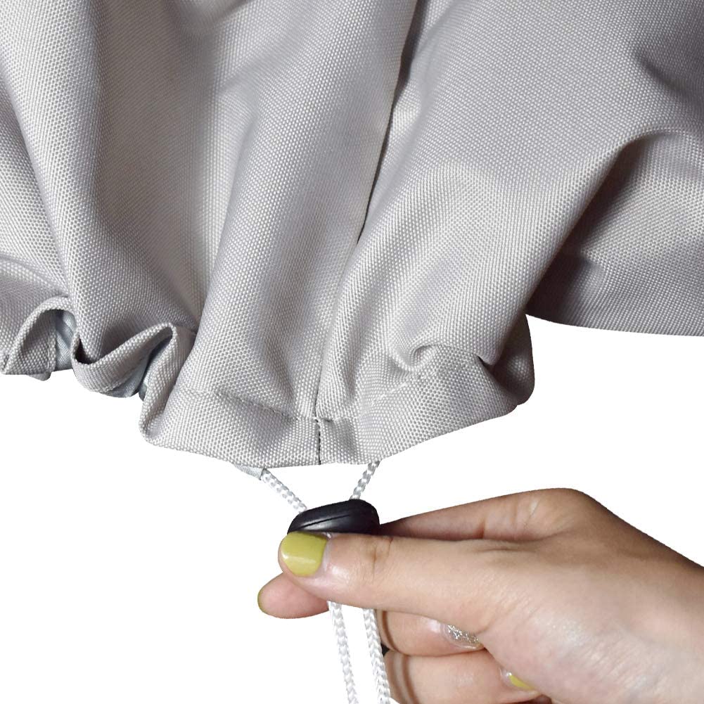 ICOVER Outboard Motor Cover - Heavy Duty 600D Waterproof Engine Hood For 115HP-300HP Motors