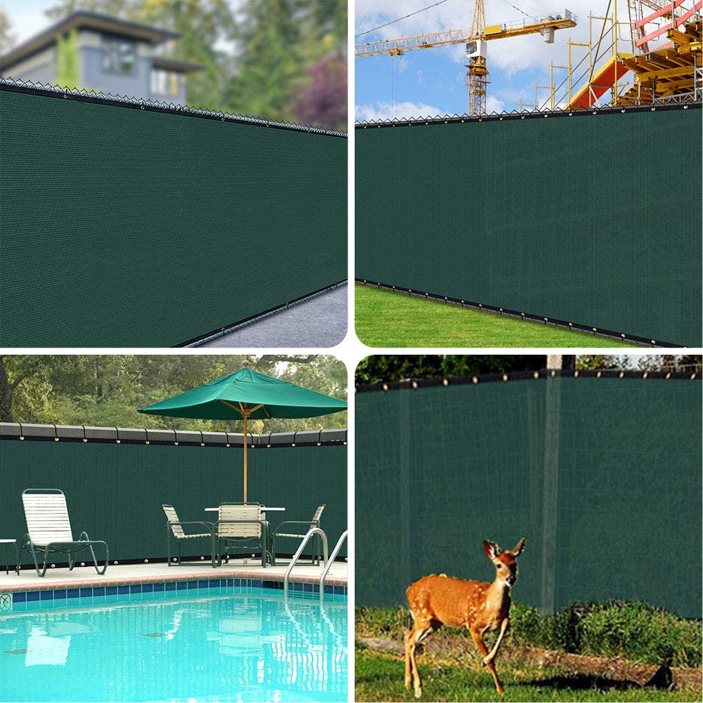 iCover Privacy Screen Fence Bindings and Brass Grommets Included
