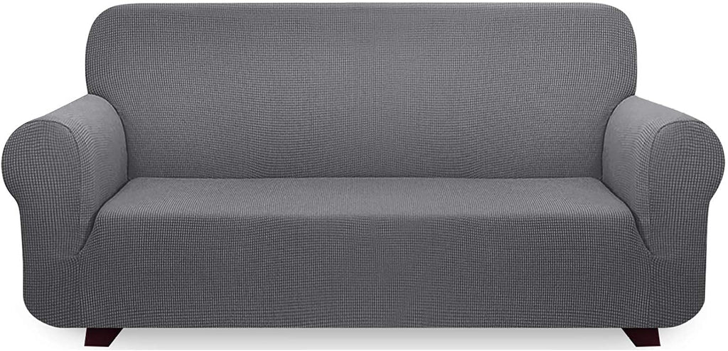 iCOVER XLarge Sofa Slipcover, One Piece High Stretchy Couch Cover, Machine Washable Furniture Protector