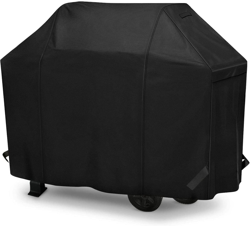 iCOVER Gas Grill Cover 600D Canvas Waterproof Fade Resistant Heavy Duty Barbeque BBQ Grill Cover Sized for Weber,Char Broil,Holland, Jenn Air,Brinkmann