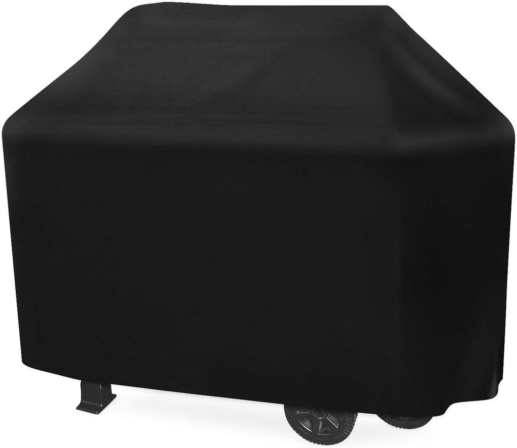 iCOVER Universal Vertical Round 29" (Dia) x 38" (Tall) Classic Outdoor BBQ Barbecue Cover & 55/65 Inch Water Proof Patio Outdoor Black BBQ Barbecue Smoker G10111601/G11602-1/G11603-1